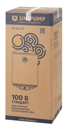 Водонагреватель нак. типа СТАНДАРТ 100 В (верт.) UNIPUMP
