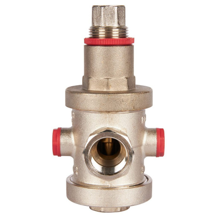 Редуктор давления PN25 вн/вн 1/2  с выходом под манометр