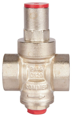 Редуктор давления PN16 вн/вн 3/4  с выходом под манометр