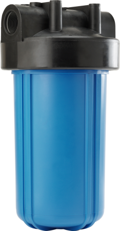 Магистральный фильтр FH10 Big Blue 1" UN  + ключ (Синий)
