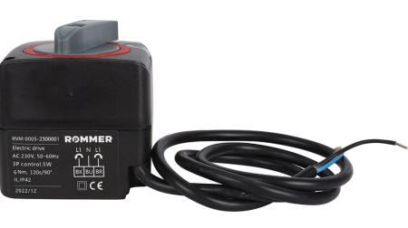 Сервопривод 230V 120s, 6Nm