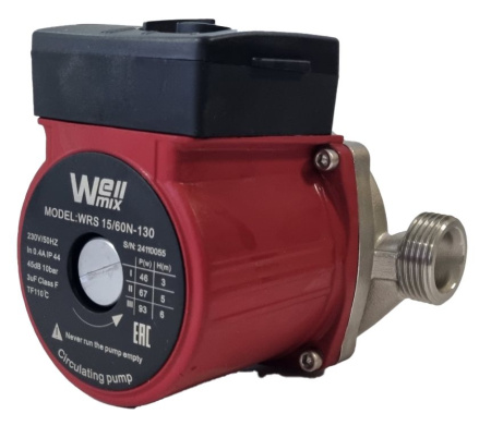 Циркуляционный насос WRS 15/60 N (130 мм, корпус - нерж.сталь)