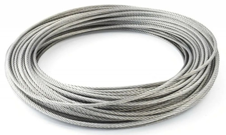Трос 5мм нерж.сталь (бухта 500 м)